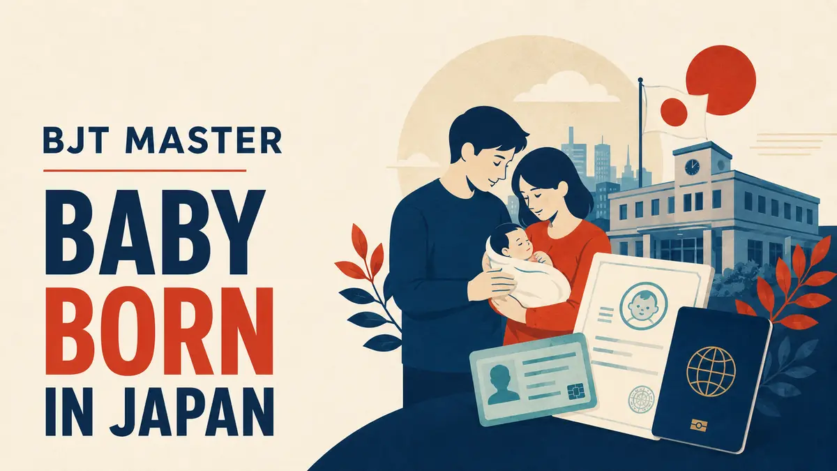 Japan मा जन्मिएको Nepali Baby को Residence Status कसरी बनाउने?