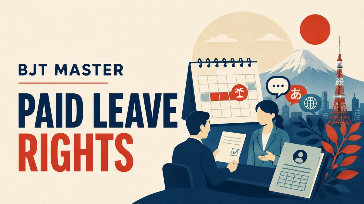 Japan मा Paid Leave (Yukyu) कसरी माग्ने? Foreign Workers Rights Guide