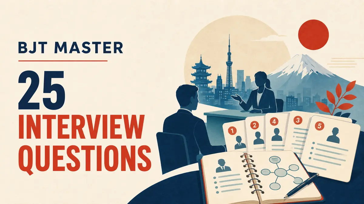 Japanese Job Interview: 25 Common Questions with Nepali Answer Frameworks