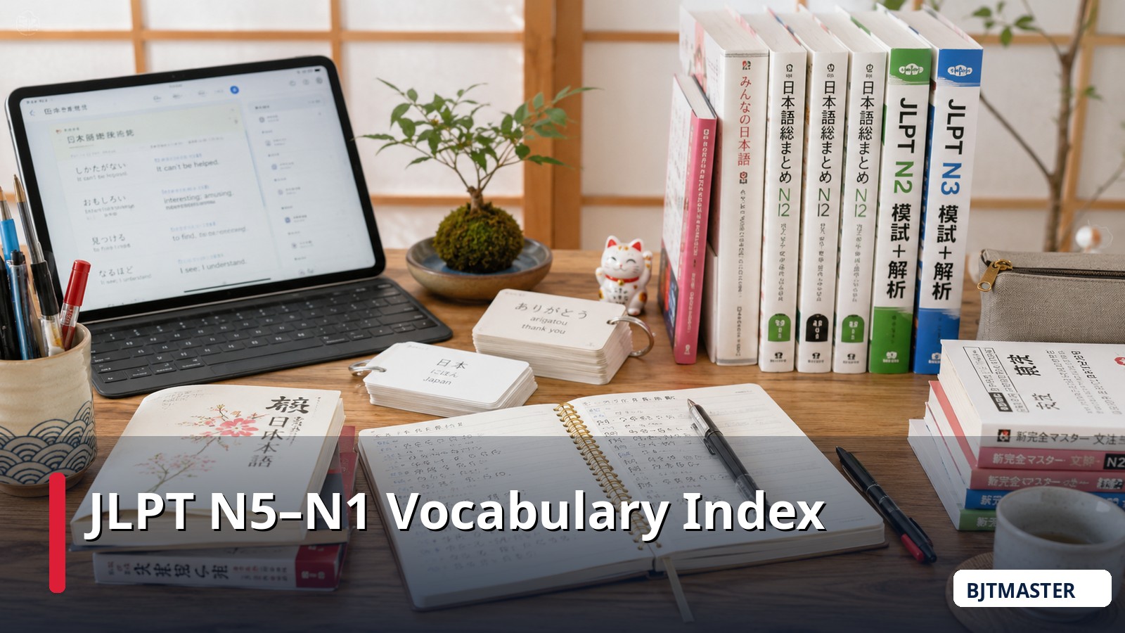 JLPT N5–N1 Vocabulary Index with Nepali Meanings